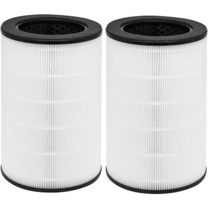 AP-T40FL Replacement Filter Compatible with Homedics Air Purifier Models# AP-T45, AP-T45WT, AP-T40, AP-T40WT, AP-T40WTAR, 1461901 (Costco Model), 2-Pack