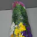 Artificial Flowers for Outdoors Decoration, 20 Bundles Faux Morning Glory with Eucalyptus Look Real UV Resistant Fake Plants Silk Flowers for Outside Yard Gardens Porch Patio Planter Home Urn, Mix