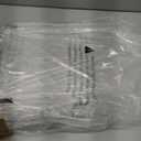 Clebay 10 Pack Clear Shelf Dividers for Closets, Acrylic Dividers for Shelves, Closet Shelf Divider for Organization,Organizers & Separators for Shelf Storage, Home Closets, Cabinets