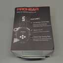 PROHEAR 037 Bluetooth 6.0 Hearing Protection Headphones with Rechargeable 1500mAh Battery, 30dB SNR Safety Noise Reduction Ear Muffs 120H Playtime for Mowing, Workshops, Snowblowing - Black