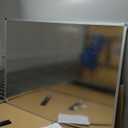 VIZ-PRO Magnetic Whiteboard/Dry Erase Board, 48 X 36 Inches, Silver Aluminium Frame