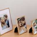 5x7'' Gold Rope Design Metal Picture Frames with Hi Quality Velvet Backing and Real Glass Front,Gold Photo Frame 7x5'' for Desktop Display Or Wall Hanging