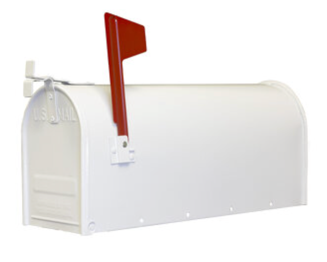 Fulton Standard Rural Mailbox White
