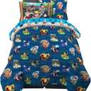 Naruto Anime Bedding Super Soft Comforter And Sheet Set With Sham, 5 Piece Twin Size, By Franco