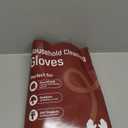 ccebwyny Rubber Gloves for Cleaning  3 Pairs Reusable Gloves for Dishwashing, Kitchen and Household Tasks, 15-Inch Long, Non-Slip and Waterproof (Large)