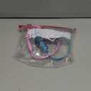 Kids Headphones, Bluetooth 5.2 Air Conduction Open Ear Headphones, 85dB Volume Limiting, Blue Pink