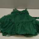 6M-9T Infant Baby Girls Ruffle Ball Gown Party Pageant Lace Dresses (6-12 Months, Green)