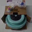 ORSDA Cat Toys 2-in-1 Interactive Cat Toys for Indoor Cats, Automatic Cat Toy Balls, Mice Toys Ambush Feather Kitten Toys with 7pcs Attachments, Dual Power Supplies, Adjustable Speed, Auto On/Off (Robin egg blue)