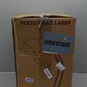 Food Heat Lamp: [Rapid-Heating Bulbs Included] [Steady Heating] Commercial Food Warmer Lamp, Electric Heat Lamp for Food Catering Food Warming Lamp for Buffet Parties (Painted Silver, 32" (2-Head))