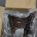 TomCare Toilet Paper Holder Toilet Paper Stand and Dispenser for 4 Mega Rolls Metal Wire Free-Standing Toilet Tissue Paper Roll Storage Shelf Bathroom Accessories Storage Organizer Bronze