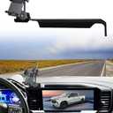 Phone Mount for 2022-2025 Chevrolet Chevy Silverado1500/GMC Sierra 1500 2500HD 3500HD Accessories 13.4-Inch Screen Fixed Clip, Automobile Cradles Car Phone Holder, Cell Phone Base Not Block Air Vent