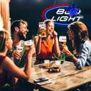 Beer Neon Signs for Wall Decor Neon Lights for Bedroom Led Signs Suitable for Man Cave Bar Pub Restaurant Christmas Birthday Party Gift Led Art Wall Decorative Crs Light Bar Sign
