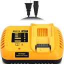 DCB118 Replace for DeWalt Fast Charger 20v/60v Rapid Battery Charger 3Ah, Compatible with Dewalt 20V and 60V Max Batteries