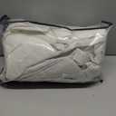 Cream Double Layer Linen Blackout 100 Inch Room Divider Curtains 2 Panels Set, Memory Shape Pinch Pleated Noise Cancelling Privacy Country Window Drapes Thermal Energy Efficient Viral Curtain with Hook