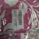 2 x Girls Hawaiian Costume Rose Red Slip Dress with Flower Print Kids Halloween Costumes Luau Party Outfit (5-6 Years/120)