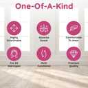 5 x BURLYBANDS Wide Womens Non-Slip Headbands - Athletic Headbands for Women - Non-Slip Headband for Gym, Running, Sports & Exercise - Workout Head Bands for Womens Hair (Multi)