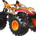 Hot Wheels Monster Trucks, Oversized Monster Truck, 1:24 Scale Die-Cast Toy Truck with Giant Wheels and Cool Designs