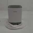 NineSky Dehumidifier for Home, 30oz Water Tank, (300 sq.ft) Dehumidifiers for Bedroom, Bathroom, Basement with 7 Colorful Lights, Auto Shut Off(C1 White/ Gray)