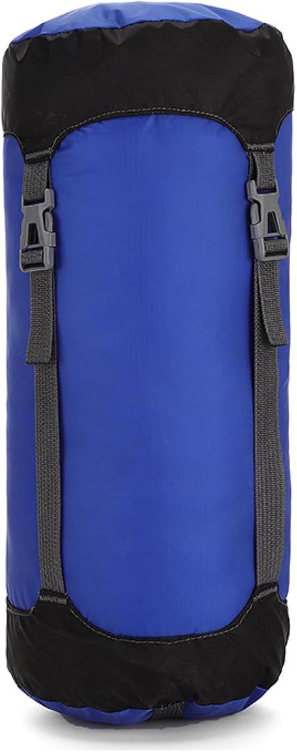 TRIWONDER Compression Sack Nylon Compression Stuff Sack Compression Stuff Sack Sleeping Bag Stuff Sack Ditty Bags with Dust Flap for Backpacking, Hiking, Camping, Traveling (Medium)