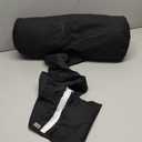 Recliner Pillow for Lumbar, Neck, and Cervical Support, Sleep, Couch, Office Chair, Headrest, Weighted, No Velcro Required (Black)