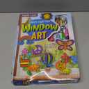 Made By Me Create Your Own Window Art, Paint Your Own Suncatchers, DIY Arts & Crafts Idea, Craft Kits for Kids, Crafts for Kids & Toddlers, Toddler Arts and Crafts