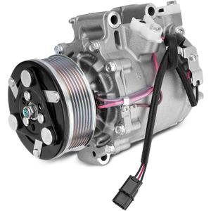AC Compressor with Clutch Compatible with Honda Civic 1.8L 2006-2011, Replaces# 38800-RNA-A01, 38810RRBA01 38800RNBA02 38800-RNB-A02