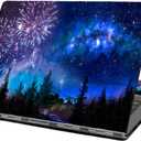 Laptop Skin Sticker Decal,12" 13" 13.3" 14" 15" 15.4" 15.6 inch Personalized Laptop Vinyl Skin Sticker Cover Art Decal Universal Protector Notebook PC Cover Case (Galaxy & Fireworks)