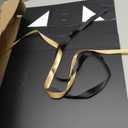 GoooodGift Black Extra Large Gift Box 16x14x5.3 Inches,Gift Box with Lid Magnetic Closure, Groomsman Proposal Box, Rectangle Collapsible Gift Boxes for Large Gifts (Matte Black), 1 count