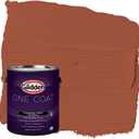 Glidden Exterior Paint + Primer: Red/Ancient Copper, One Coat, Flat, 1-Gallon