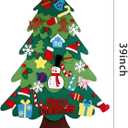 Felt Christmas Tree, 3.2FT Toddler Felt Christmas Tree with 32 Ornaments,Felts Xmas Tree Gifts