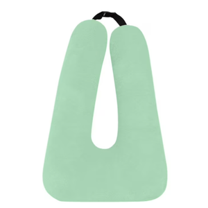 MROUEN Travel Pillow, Travel Pillow for Kids, Sleeper Hold Pillow Travel, Removable UShaped Pillow for Adults and Children to Support Head and Body in The Back Seat of Long Car Trips (LightGreen)