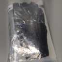 Voircoloria 3.3 x 6.6 ft Foil Fringe Backdrop Curtains, Tinsel Streamers Party Decorations, Fringe Backdrop for Birthday, Baby Shower, Gender Reveal, Graduation (3, Black)