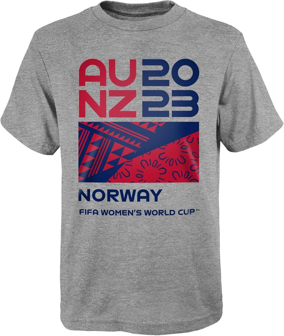 Outerstuff FIFA 2023 Women's World Cup Graphic Tee (Large, Multicolor)