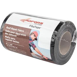 ADFORS FibaTape FDW6598-U 6 in x 150 ft Roof Fabric, Black