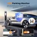 4K+1080P Dash Cam Front and Rear,64GB Card Included,5.8GHz WiFi Dash Camera for Cars,App up to 20MB/s Fastest Download,G-Sensor,Night Vision,24h Parking Monitoring,Loop Recording,170 Wide Angle