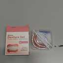 Moldable False Teeth, Dentures for Women and Men, Upper and Lower Silicone Denture Set, Fix your Smile in Minutes, 1PCSX