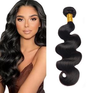 Body Wave Bundles Black Bundles Human Hair 22 Inch Natural Color Body Wave Bundle Unprocessde Virgin Hair Extensions