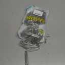 90PCS Stainless Steel Curtain Pleat Hooks,Drapery Hook and Pin for Pleated Drapes 4 Prongs Pinch Pleat Hook Clips,Traverse Pleater 4 End Curtain Hangers for Window Door Bathroom Curtain