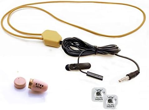 A780 Battery Life 8 Hours Spy Earpiece with Neckloop No Amplifier Work in Quiet Place