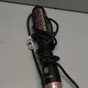 ZAVAREA Thermal Brush, 1.5 Inch Heated Round Curling Brush, 800M Negative Ions Ceramic Stylers for Less Frizz, 4 Temp Set, Dual Voltage for Travel, Easy Use Boosts Shine (Elegant Black)