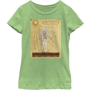 Marvel Girls Ancient Mr. Knight Card T-Shirt (S)