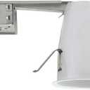NICOR Lighting 4 inch Remodel Housing, Line voltage, Non-IC (19001AR) , White