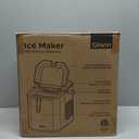 Silonn Portable Ice Maker, Ice Maker Countertop with Carry Handle, Self-Cleaning 1.8L Water Tank Large Ice Basket, Ice Machine Produces 9 Cubes in 6 Min Perfect for Home Kitchen and RV