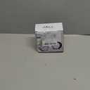 Analog Alarm Clock, 4 inch Super Silent Non Ticking Small Clock with Night Light, Battery Operated, Simple Design, Old Fashioned Style Wine-red Decor, for Bedroom, Bedside, Desk, Adult, Kid, Gift, Red