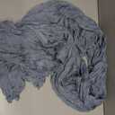 Dusty Blue Cheesecloth Table Runner 12 Ft and 10 Napkins, Rustic Gauze Sheer Table Runner for Farmhouse Boho Wedding Bridal Baby Shower Birthday