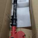 2-in-1 Cordless Pole Saw & 8'' Mini Chainsaw,Forest Ranger Approved Electric Handheld Chain Saw with 2× 21V 4.0Ah Rechargeable Batterie&Charger, Auto Oiling Multi-Angle,Max 16Ft Saw for Tree Trimming, Red Color