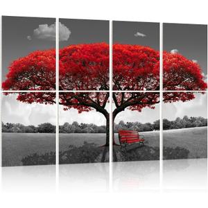 Art Acoustic Panels Sound Proof: Soundproof Wall Panels Decorative Soundproofing Padding Acoustical Treatment for Studio Home Office 8 Pack 12x16", 12x16inchx8pcs