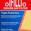 OIFILLIO Engine Cabin Air Filter Kit for Equinox (2018-2025), Terrain (2018-2025), (1.5L, 1.6L, 2.0L), Replaces 84390002, CA12260, A3240C, 13508023, SA12260