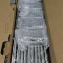 18 Inches Drawer Slides - 5 Pairs Soft Close Drawer Slides Heavy Duty Side Mount Ball Bearing Brushed Nickel Drawer Rails with Mounting Brackets, Silver