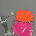120 Pieces Starburst Signs for Retail, 5*6.6 Inch Fluorescent Garage Sale Stickers, Multicolor Sale Signs for Retail Store, Garage Sale Supplies, including 80 Pcs Yard Sale Stickers with 40 PVC Sticky Transparent Strip